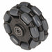 Wheel 250lb Black Polyurethane