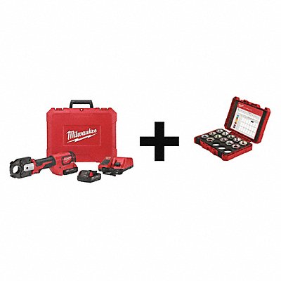 Battery Operated Crimping Tool Kit 18.0V