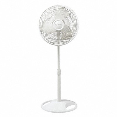 Oscillating Stand Fan 16 White