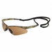 Safety Glasses Camo Frame Brown Anti-Fog