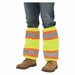 Leg Gaiters Contrasting Trim Hi-Viz Lime