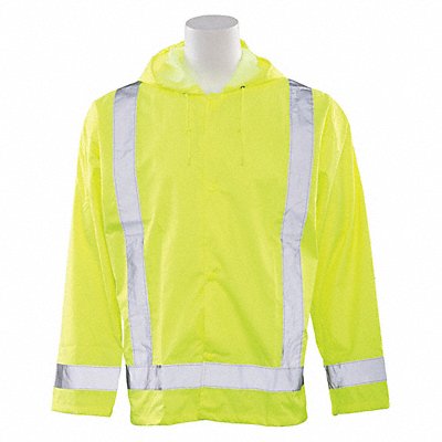 Rain Jacket Oversized HiViz Lime M-L