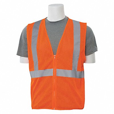 Safety Vest Economy Hi-Viz Orange M