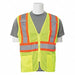 Vest Hi-Viz Lime Contrasting Trim S