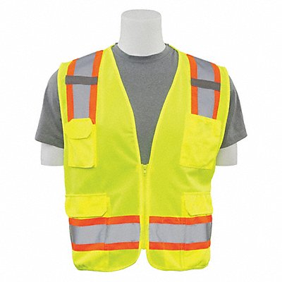 Safety Vest ANSI Hi-Viz Lime M