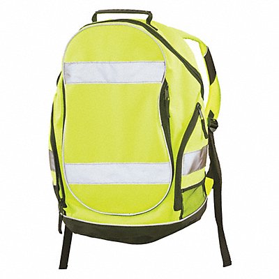 Backpack Hi-Viz Lime 12.5 Lx8 Wx19 H