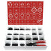 Retaining Ring Assortment 540 pcs Inch