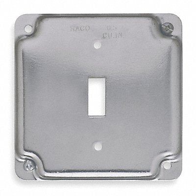 Electrical Box Cover Toggle Switch 4 in.