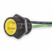 External Thread Receptacle 3 Male 16 AWG