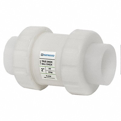 Union Check Valve Polypropylene 1 FNPT