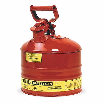 Type I Safety Can 2.5 gal Red 11-1/2In H