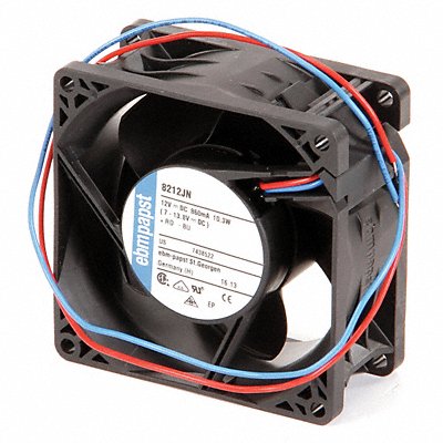 Axial Fan Square 80 mm H 78 CFM