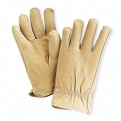 D1592 Leather Gloves Beige XS PR