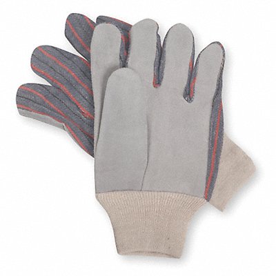 D1558 Leather Gloves Gray S PR