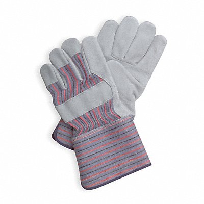 D1562 Leather Gloves Gray S PR