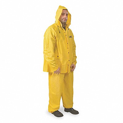 D2283 Rain Suit Jacket/Bib Unrated Yellow 2XL
