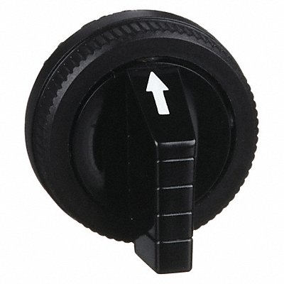 Selector Switch Knob Lever Black 30mm