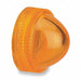 Pilot Light Lens 30mm Amber Plastic