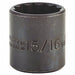 Socket Steel Blk Oxd 15/16 in