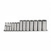 Socket Set Range 1/4 in to 1 in 12-Point