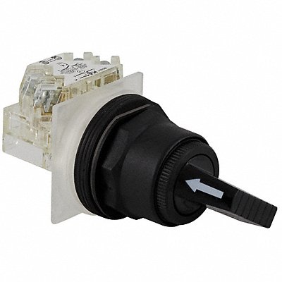 Non-Illum Selector Switch Ext Lvr 30mm