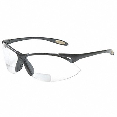 D7993 Bifocal Safety Read Glasses +2.00 Clear