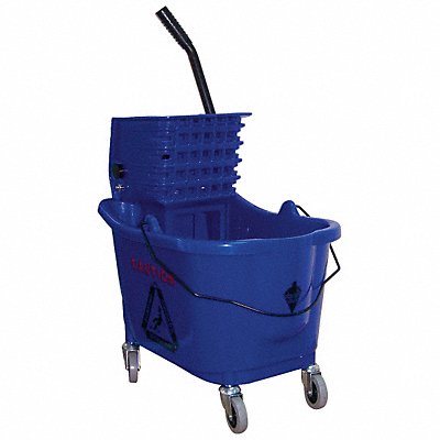 D8082 Mop Bucket and Wringer Blue 8 3/4 gal