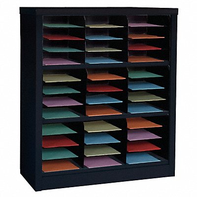 Literature/Mail Organizer 42 H Black