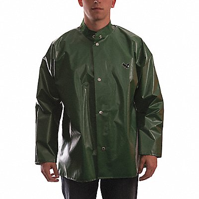 D8969 Rain Jacket Unrated Green XL