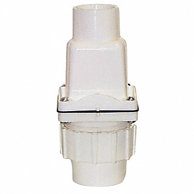 Swing Check Valve PVC 1-1/2 Weld