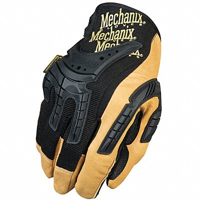 Mechanics Gloves Black/Brown 10 PR