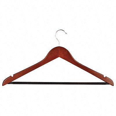 D7951 Wood Suit Hanger Cherry PK24