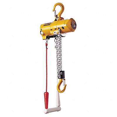 Air Chain Hoist 500 lb Cap. 10 ft Lift