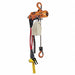 Air Chain Hoist 500 lb Cap. 15 ft Lift