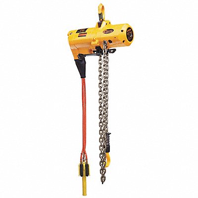 Air Chain Hoist 2000 lb Cap. 15 ft Lft