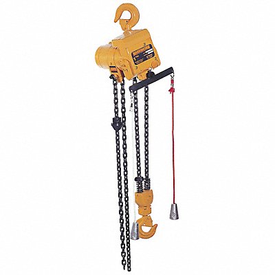 Air Chain Hoist 500 lb Cap. 15 ft Lift