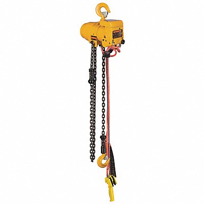 Air Chain Hoist 2000 lb Cap. 15 ft Lft