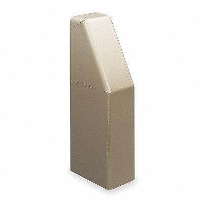 Bsebrd Htr Right Hand Solid End Cap Stl