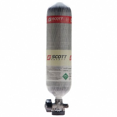 SCBA Cylinder Gray 24 3/4 in H