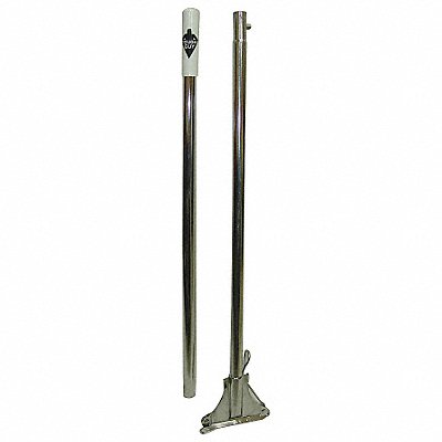 Wet Mop Handle 60 in L Gray