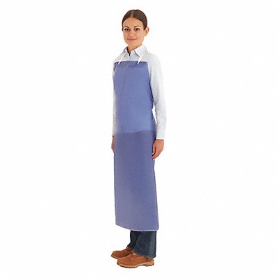 Bib Apron Universal Blue Vinyl