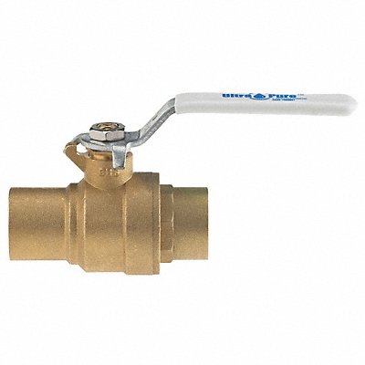 LL Brass Ball Valve Sweat 1-1/2 in