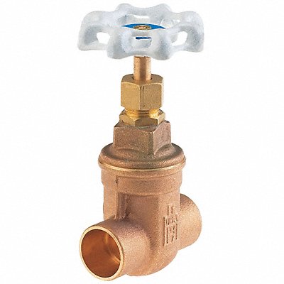 Gate Valve 1 in Solder Bronze