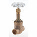 Gate Valve 3/8 in Solder Bronze