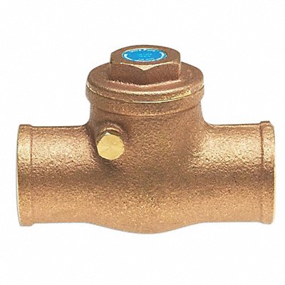 Swing Check Valve Bronze 1-1/4 Sweat