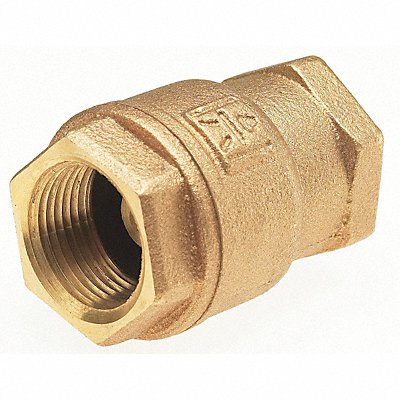 Spring Check Valve Bronze 3/4 FNPT