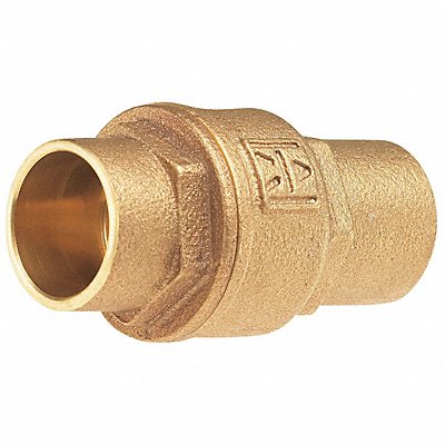 Spring Check Valve Bronze 1-1/2 Sweat