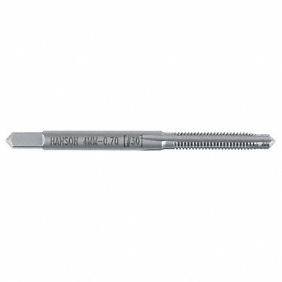 Straight Flute Tap M4x0.7 Carbon Steel