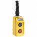 Pendant Push Button Station NO/NC Yellow