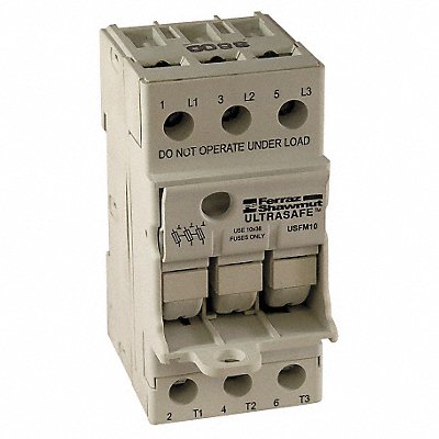 Fuse Block 0 to 30A Class CC 3 Pole